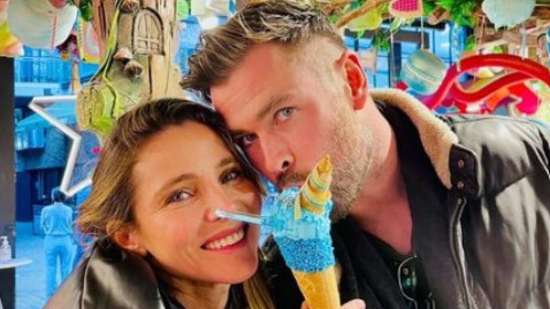 Chris Hemsworth celebra o aniversário da esposa Elsa Pataky