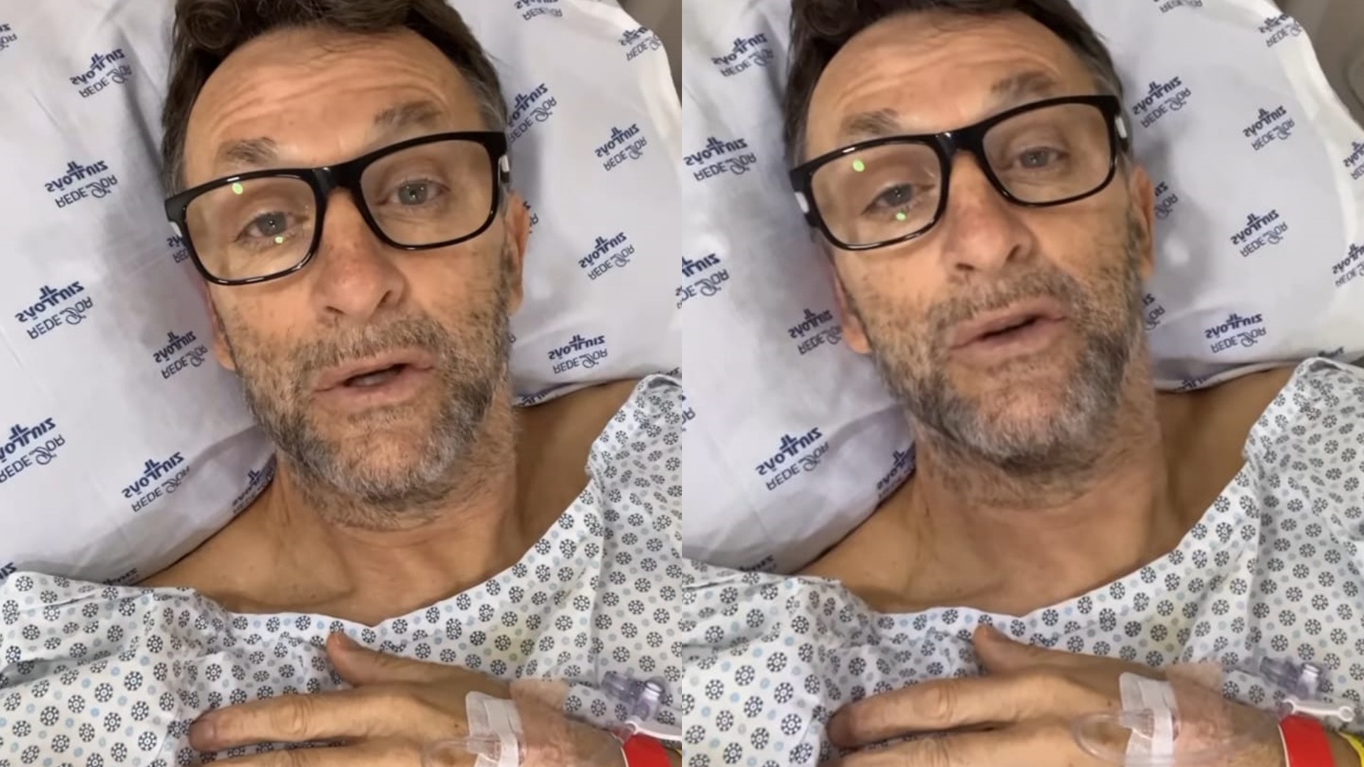 No hospital, Neto agradece apoio após passar por três cirurgias: “Obrigado pelas orações de vocês”