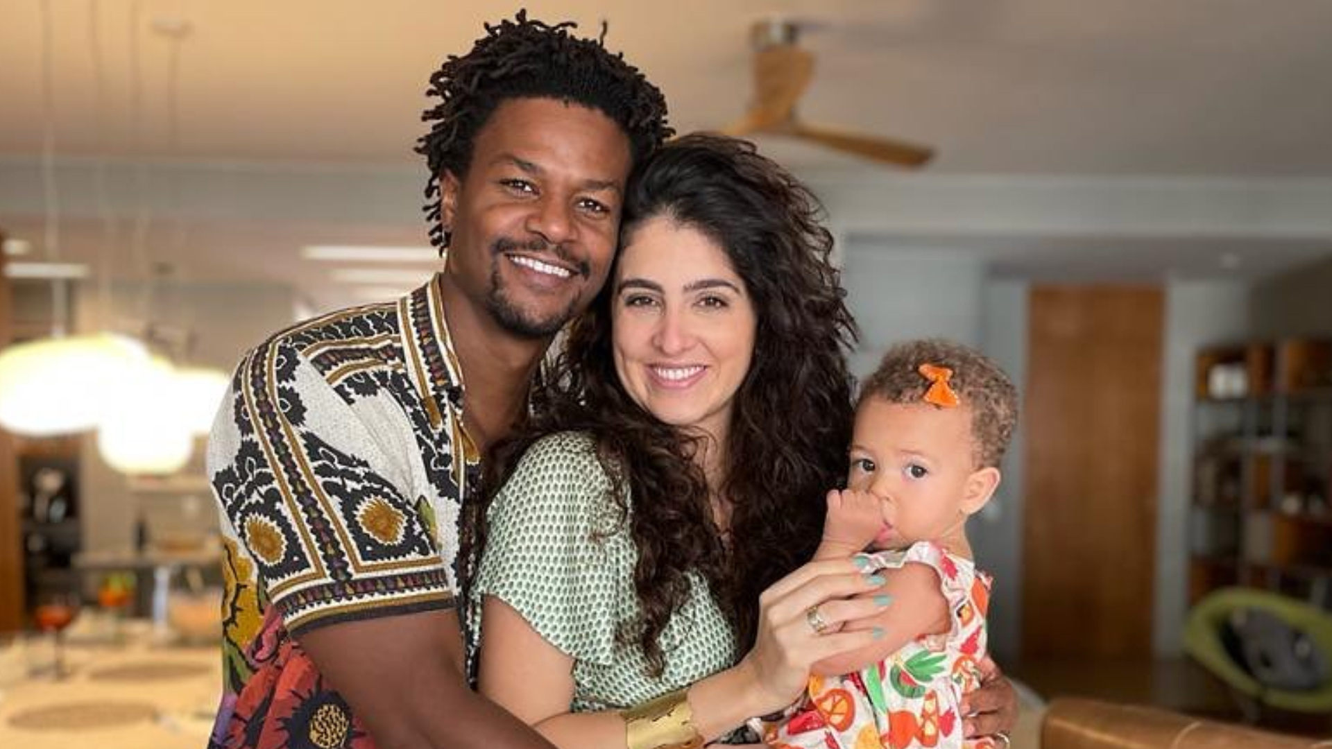 David Junior anuncia que será papai pela segunda vez