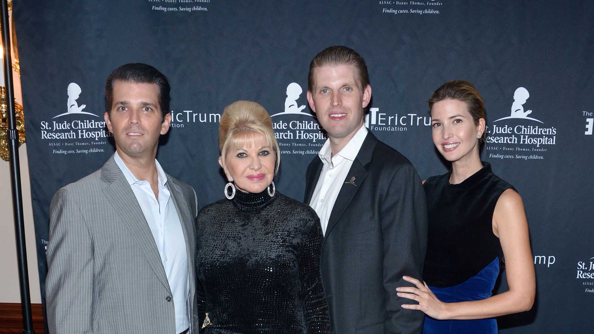 Conheça os três filhos de Ivana Trump e Donald Trump