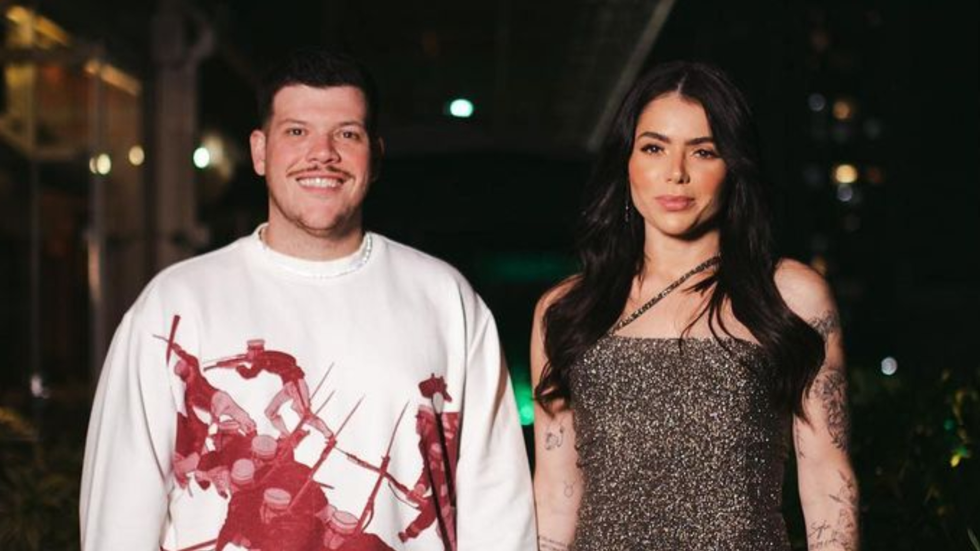 Apaixonado, Ferrugem presta linda declaração para Thaís Vasconcellos: ”Meu tesouro incalculável”