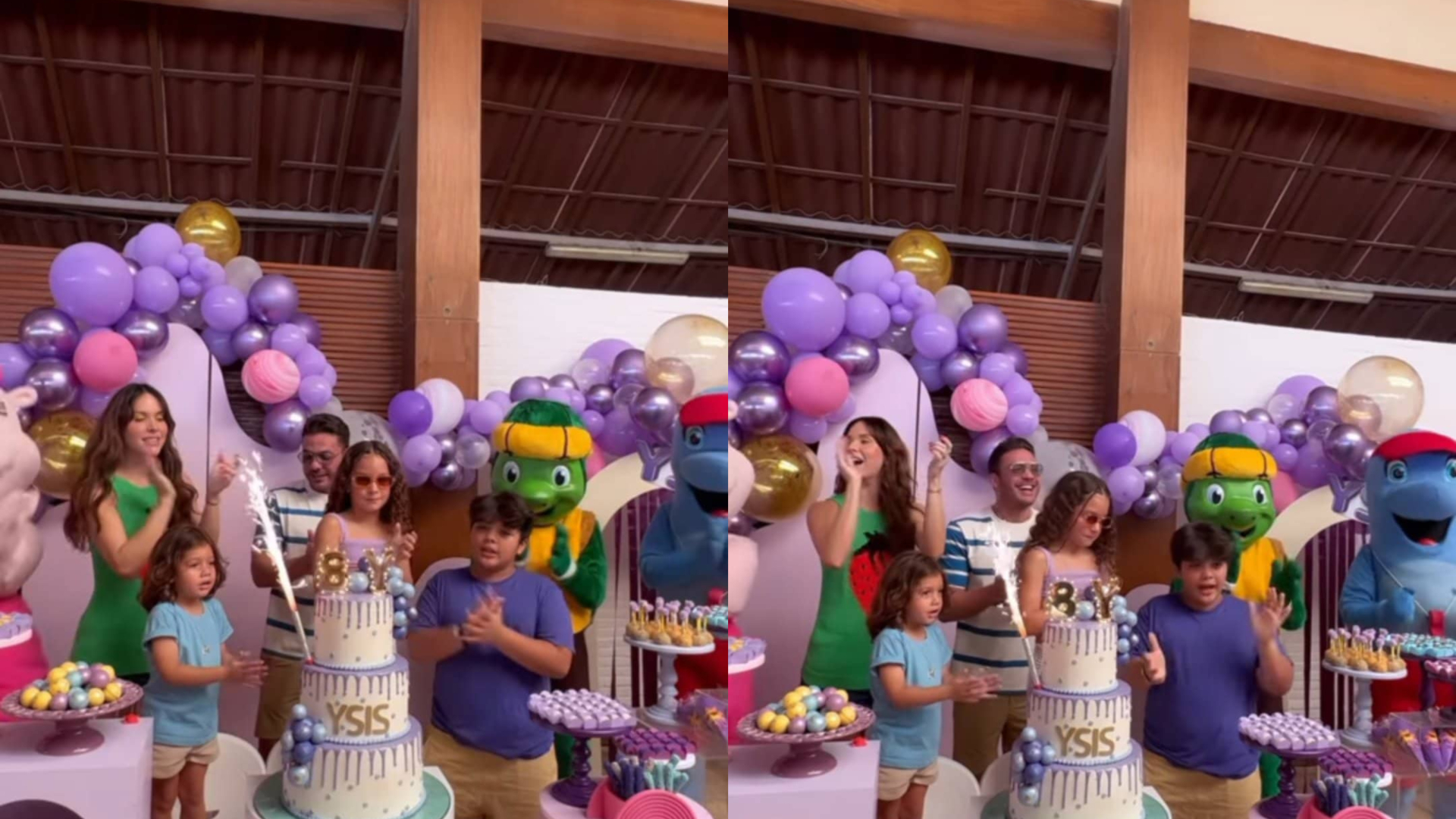 Filha de Wesley Safadão ganha festão de aniversário de 8 anos