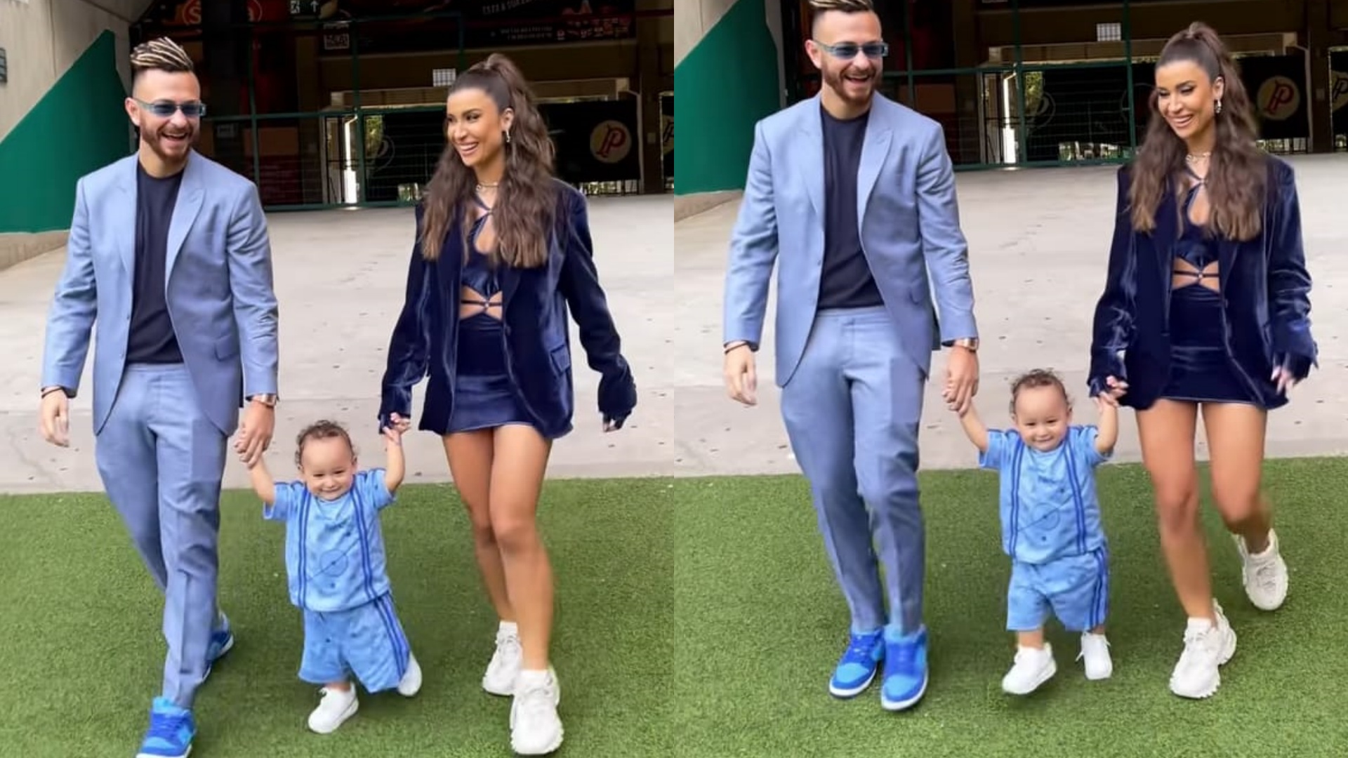 Bianca Andrade e Fred mostram detalhes da festa de aniversário do filho no estádio: “Allianz ParCris”