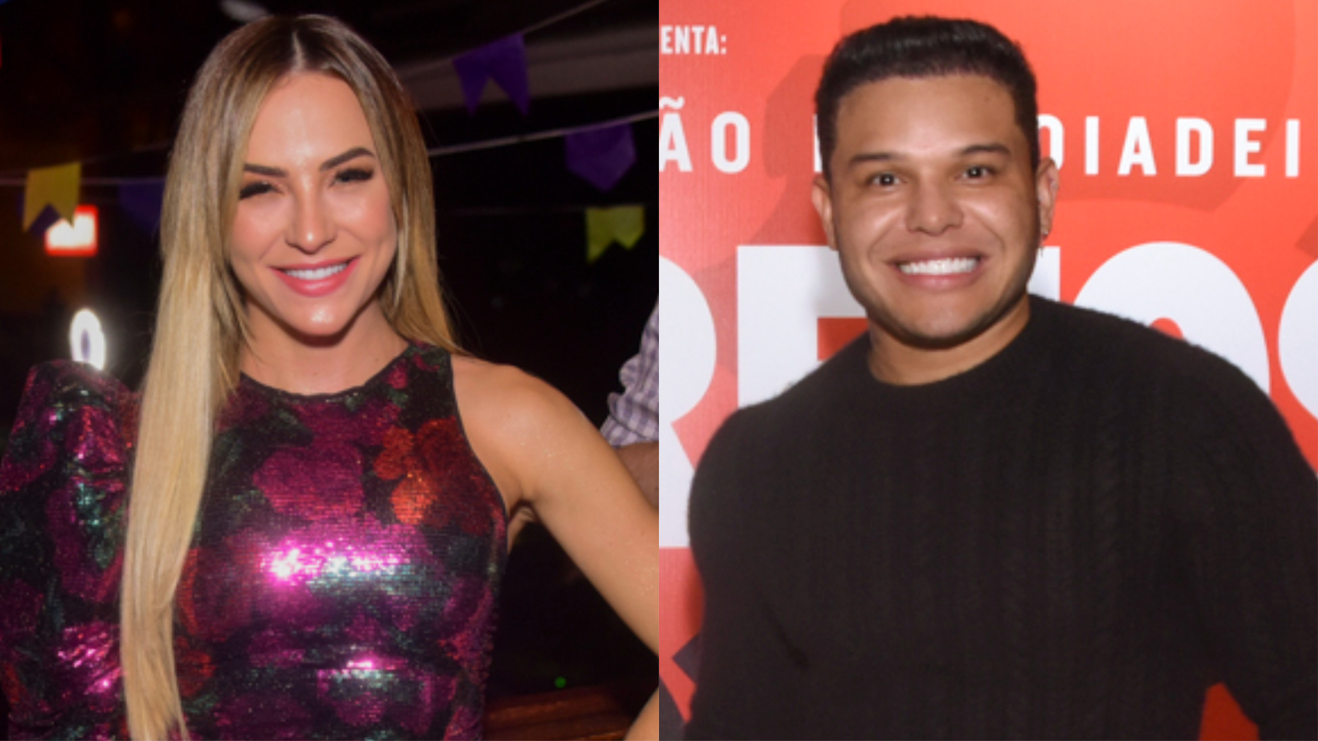 Ex-BBB Gabi Martins curte show do ex-namorado, Tierry, com look justinho
