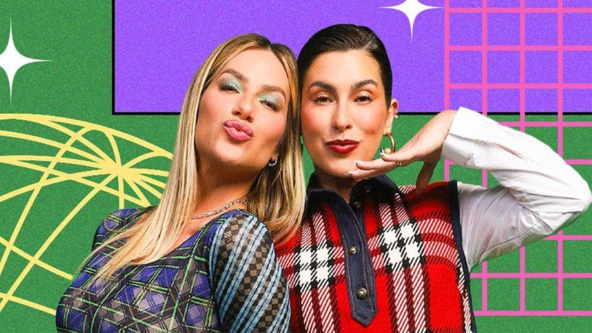 Giovanna Ewbank celebra sucesso na estreia do podcast com Fernanda Paes Leme: ”Muito felizes!”
