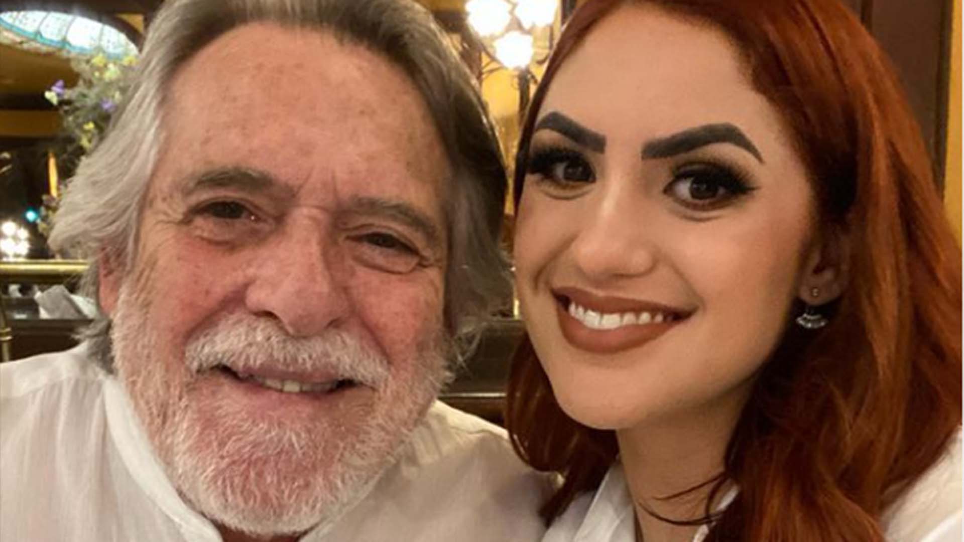Namorada de José de Abreu, Carol Junger desabafa após ter sangramento