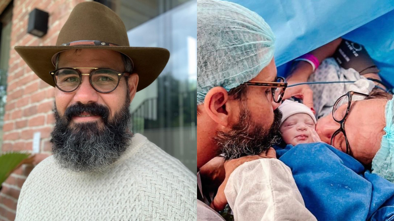Juliano Cazarré agradece apoio e pede orações para a filha recém-nascida após cirurgia