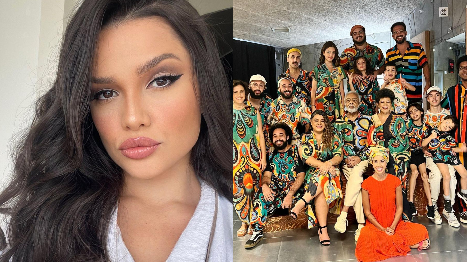 Juliette participa de show com a família Gil na Europa: ”Emocionada”