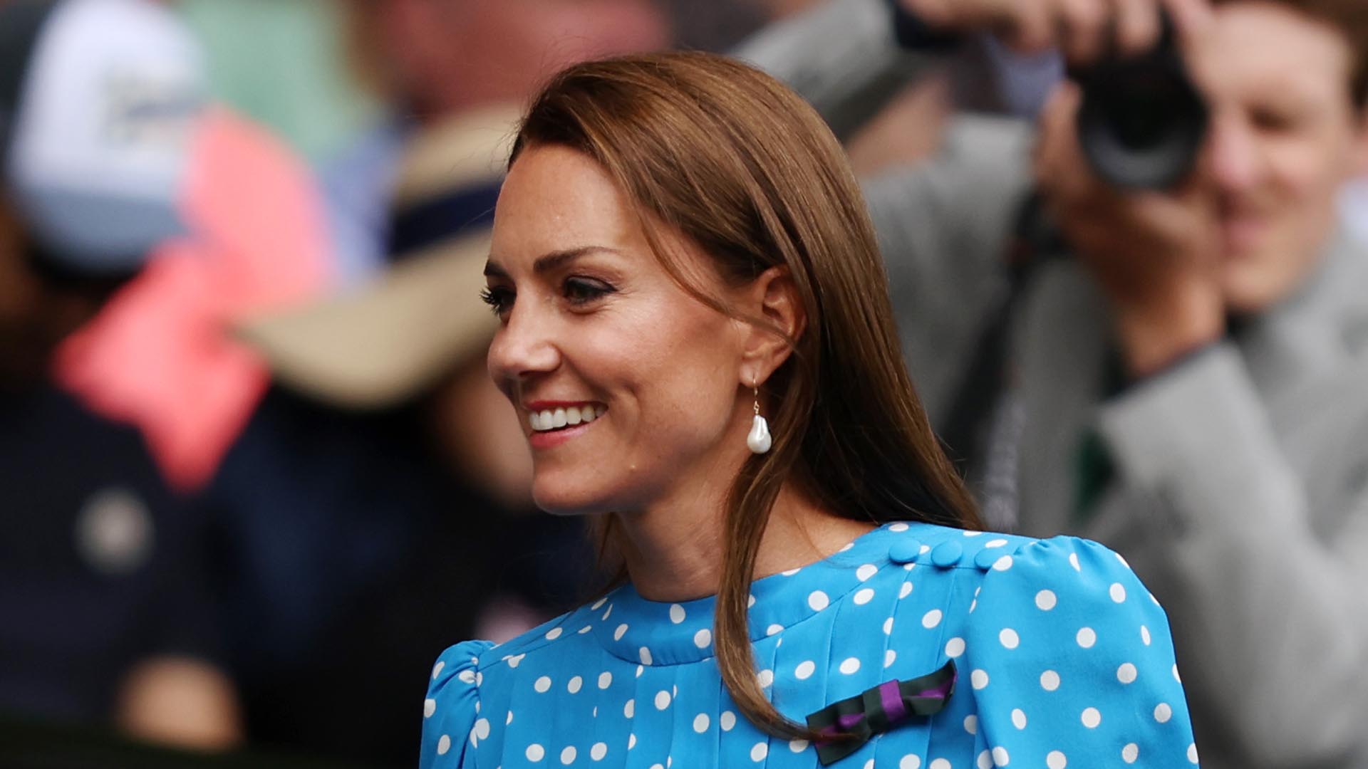 Kate Middleton usa vestido de mais de R$ 9 mil em Wimbledon