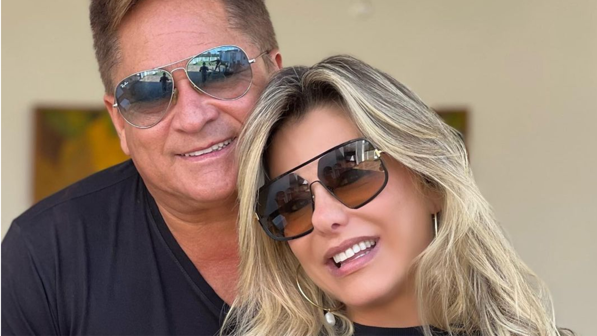 Leonardo completa 59 anos e ganha homenagem da esposa: ”Quero vê-lo sempre feliz”