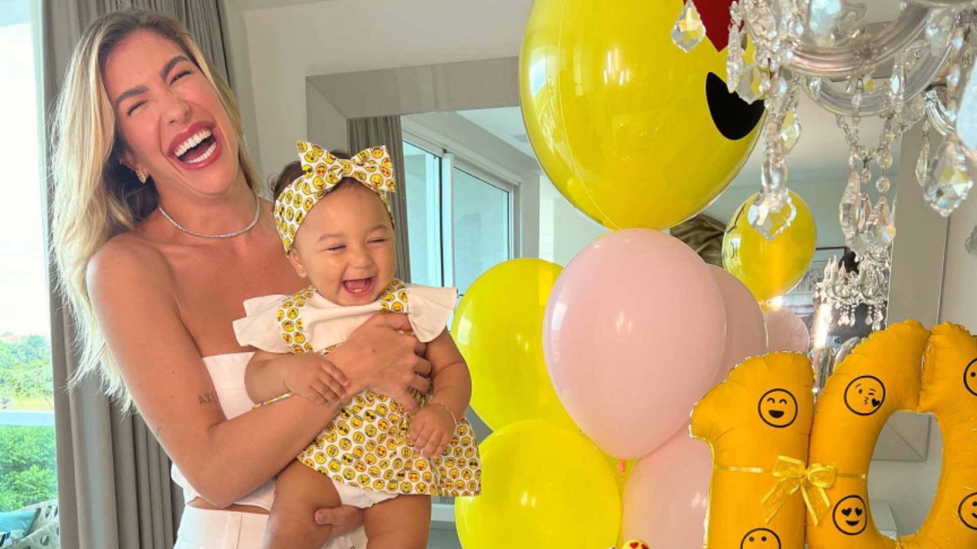 Lorena Improta comemora os 10 meses da filha com festa temática: “Nunca perca esse sorriso”