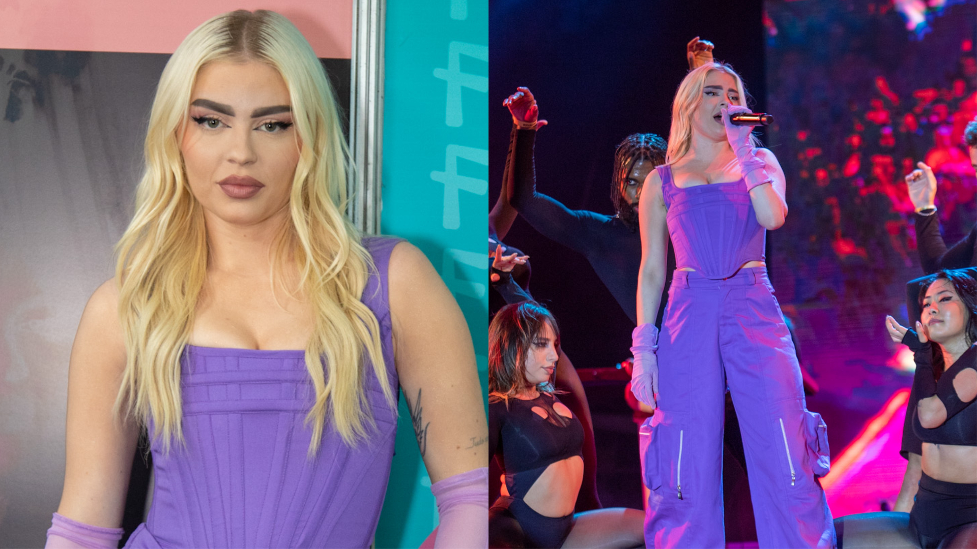 Luísa Sonza completa 24 anos e ganha surpresa de aniversário no palco durante show