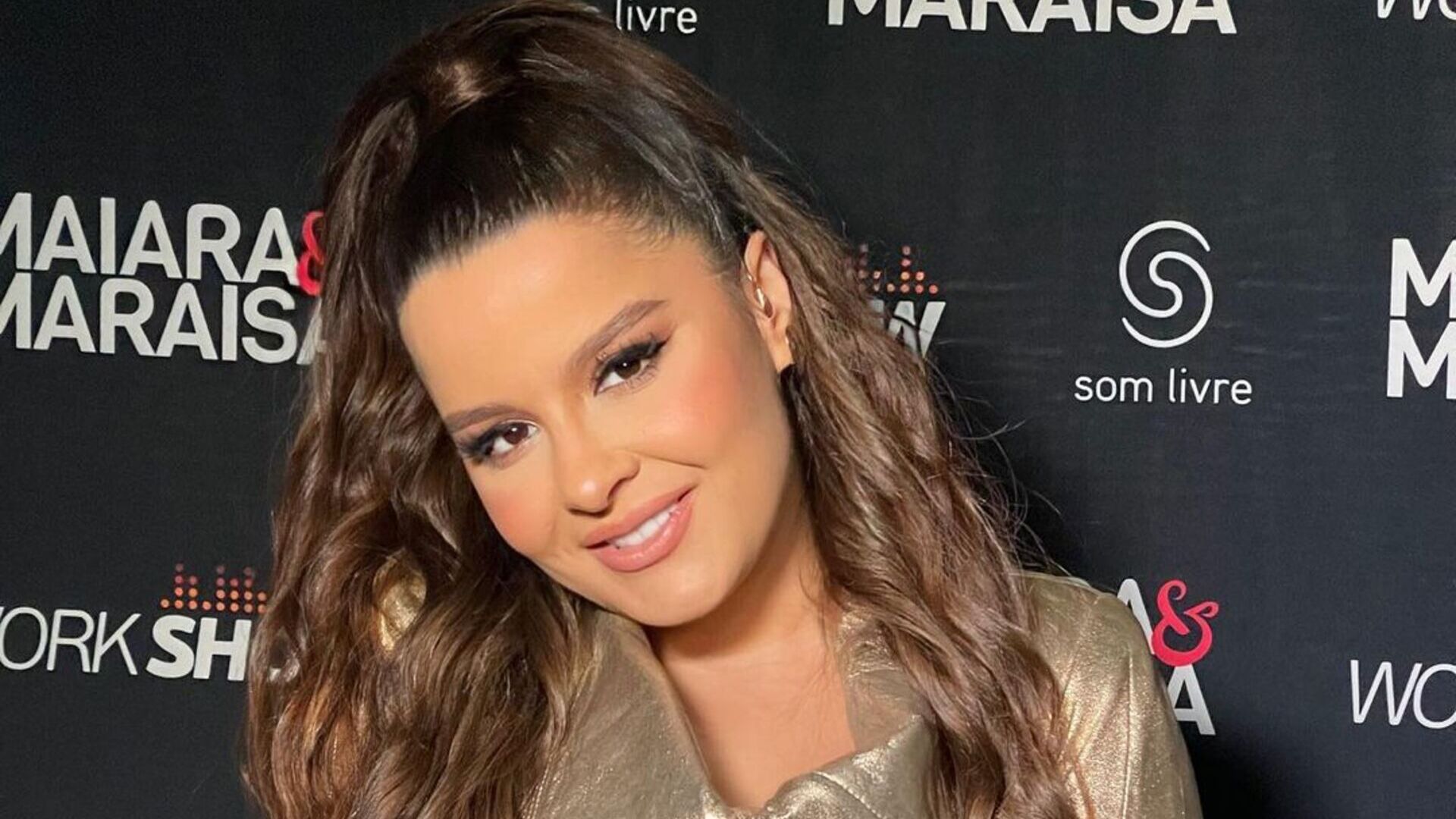 Maiara surpreende com look arrasador para final do ‘The Voice Kids’