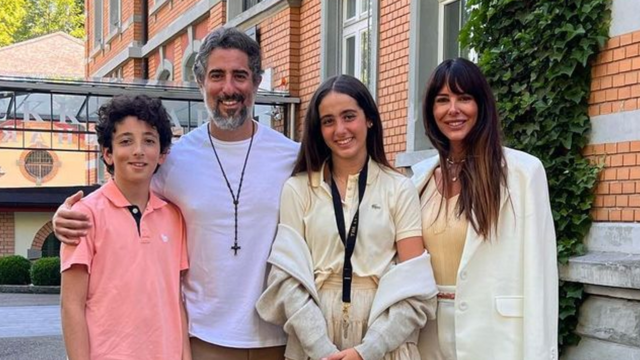 Filha de Marcos Mion vai fazer internato de liderança na Suíça
