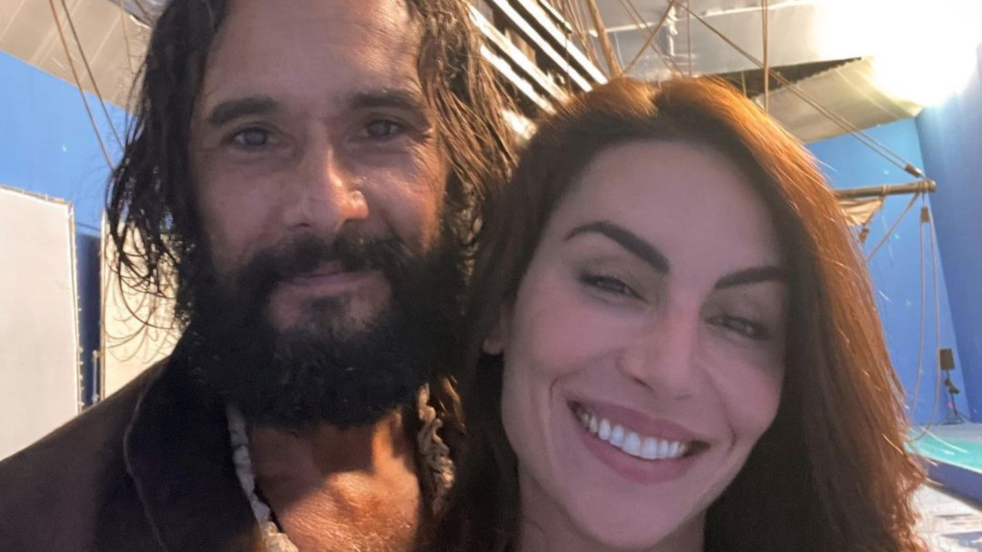 Mel Fronckowiak faz declaração para Rodrigo Santoro na estreia de Sem Limites