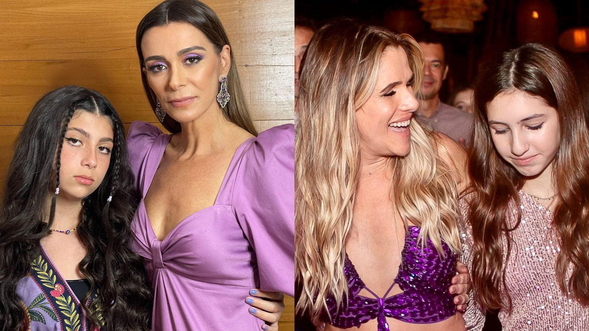 Mônica Martelli e Ingrid Guimarães contam sobre a amizade das filhas