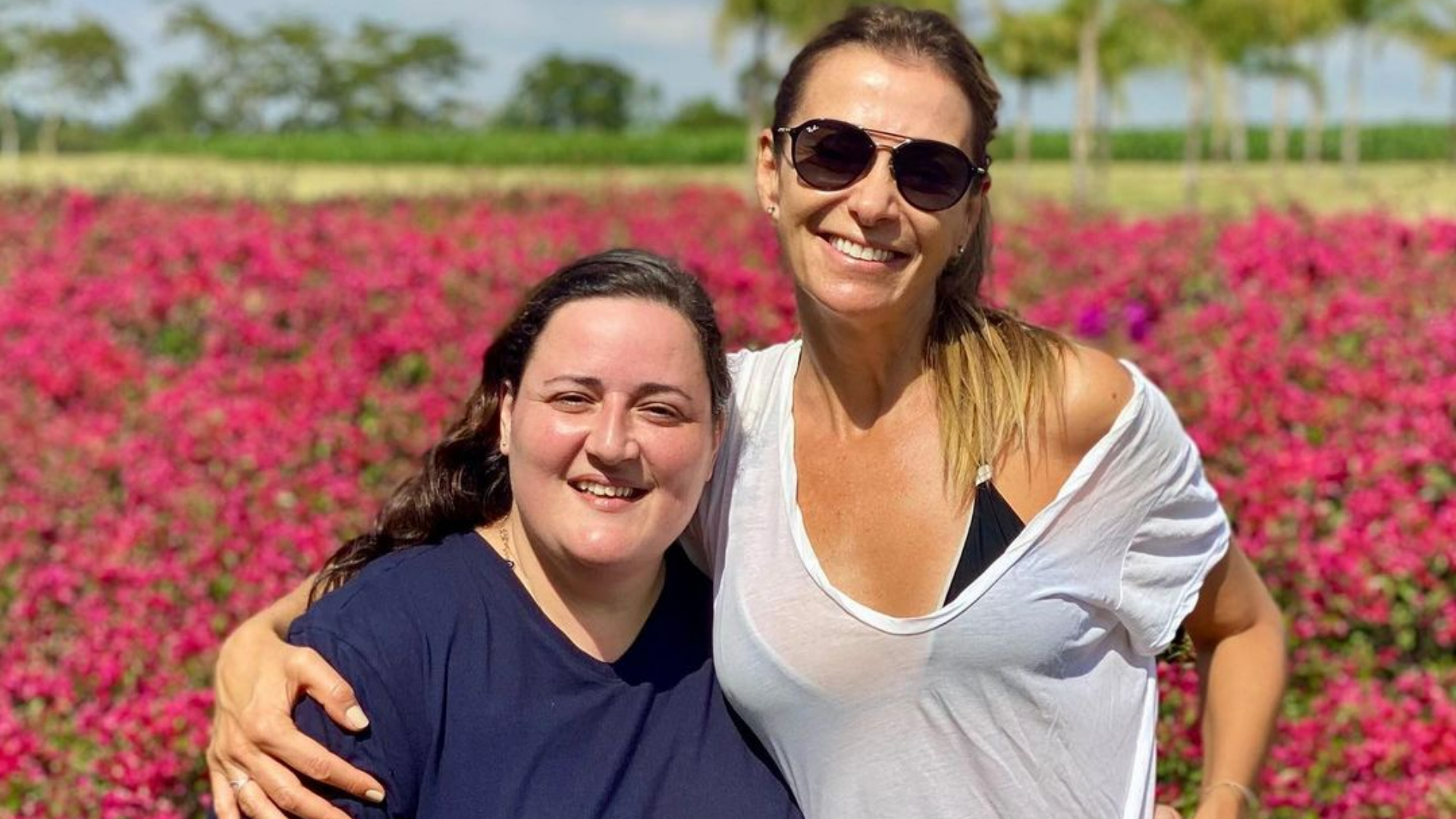 Mônica Martelli celebra aniversário de Juliana Amaral: ”Desejo muito amor e momentos de alegria na sua vida”