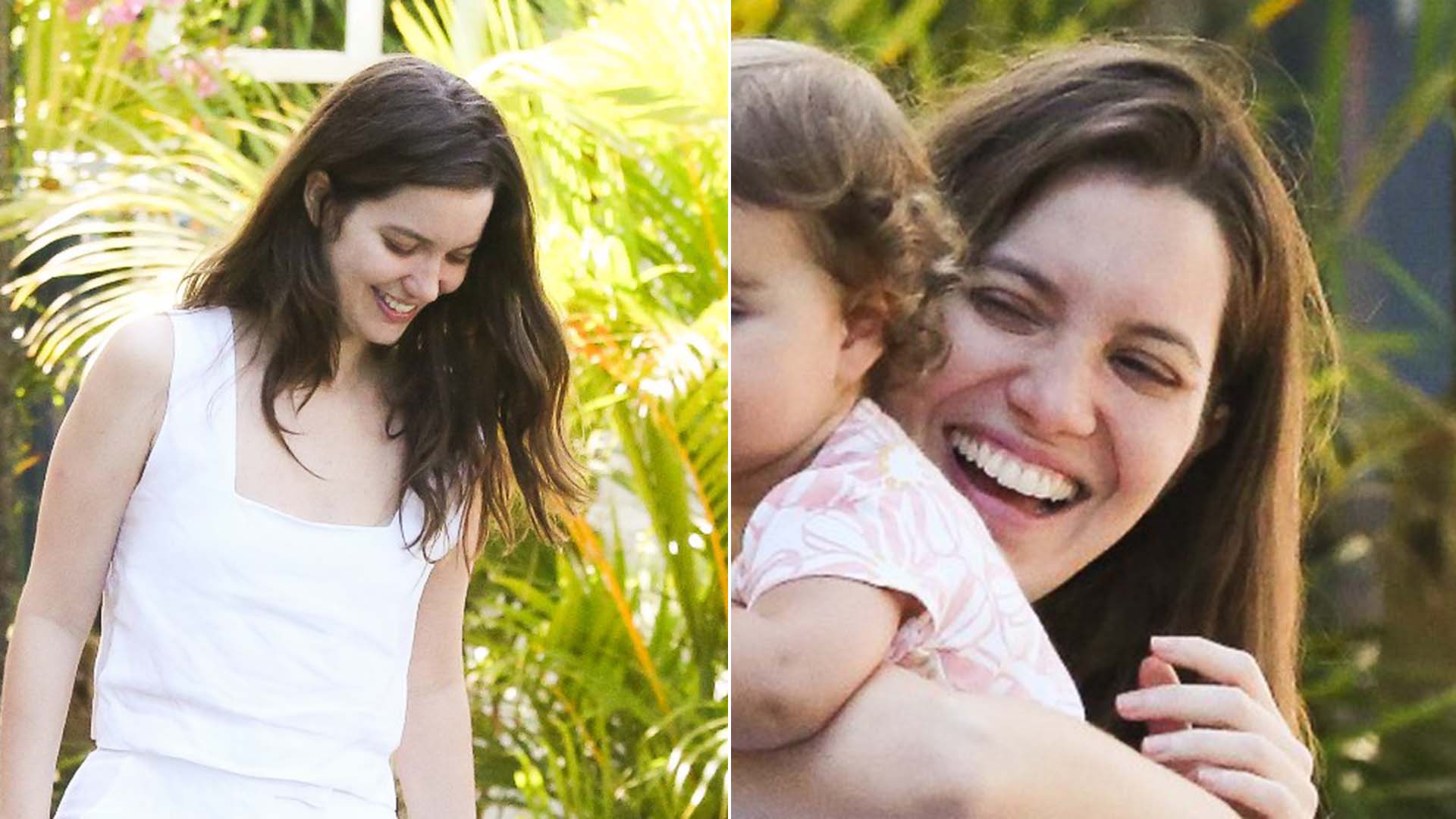 Filha de Nathalia Dill rouba a cena em passeio na pracinha