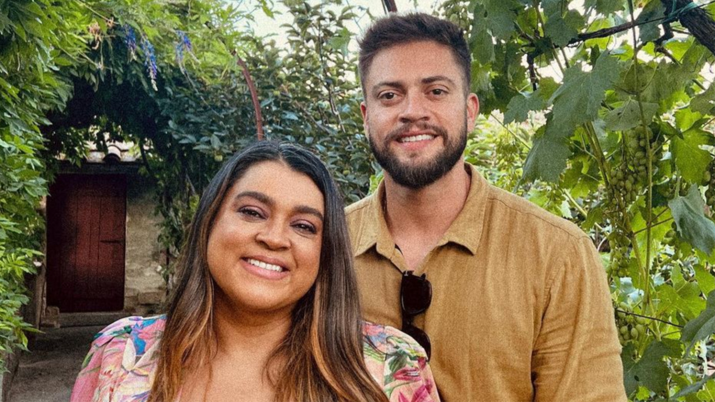 Ao lado do marido, Preta Gil publica fotos do casamento da irmã na Itália: ”Emocionante”