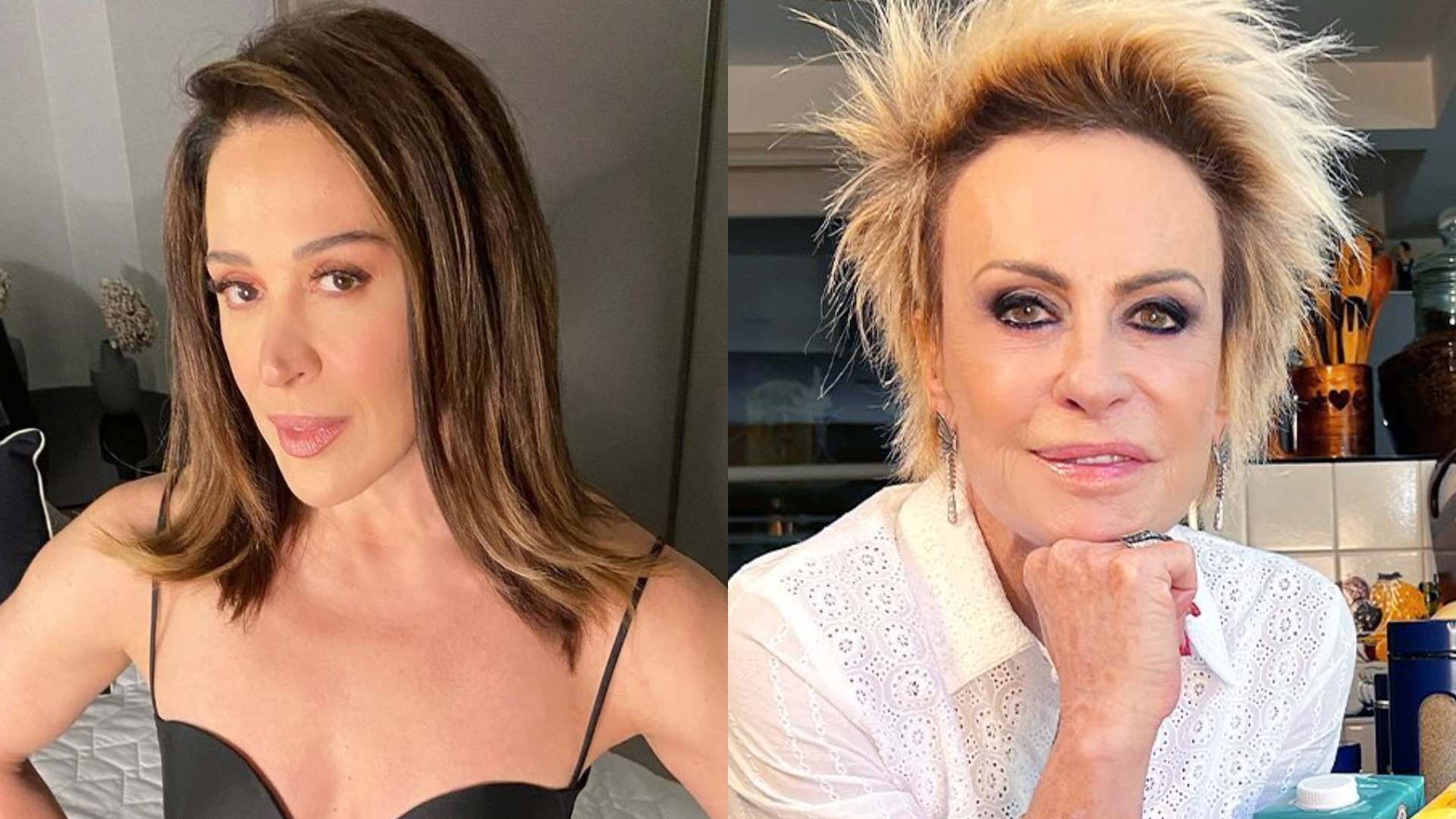Claudia Raia e Ana Maria Braga divertem a web ao fazerem dancinha