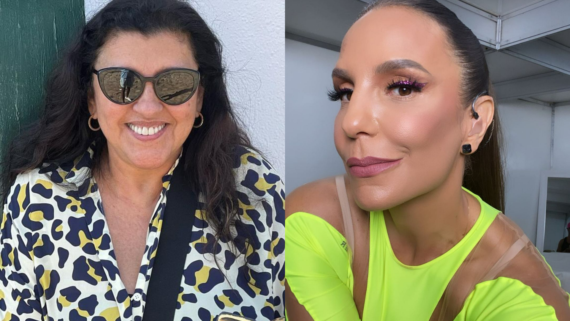 Regina Casé surge ao lado de Ivete Sangalo nos bastidores do ‘Pipoca’: ”Fiquei muito feliz de ser convidada”