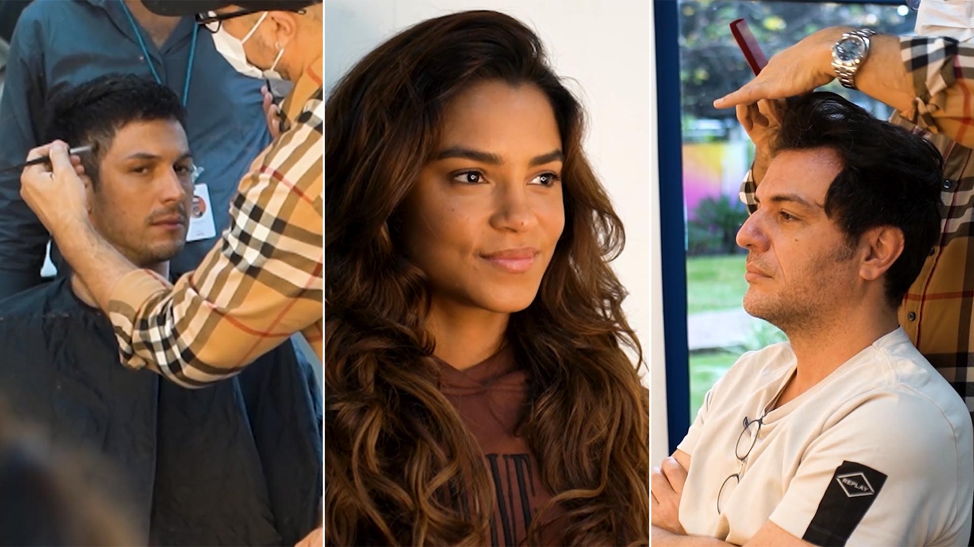 Conheça os bastidores da caracterização do elenco da novela Travessia, da Globo