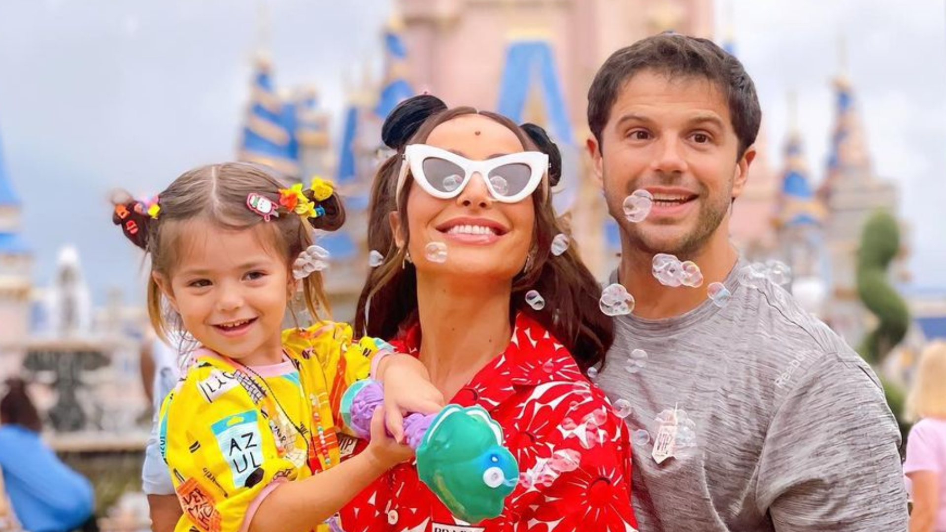 Duda Nagle celebra primeira vez da família na Disney: ”Experiência incrível”