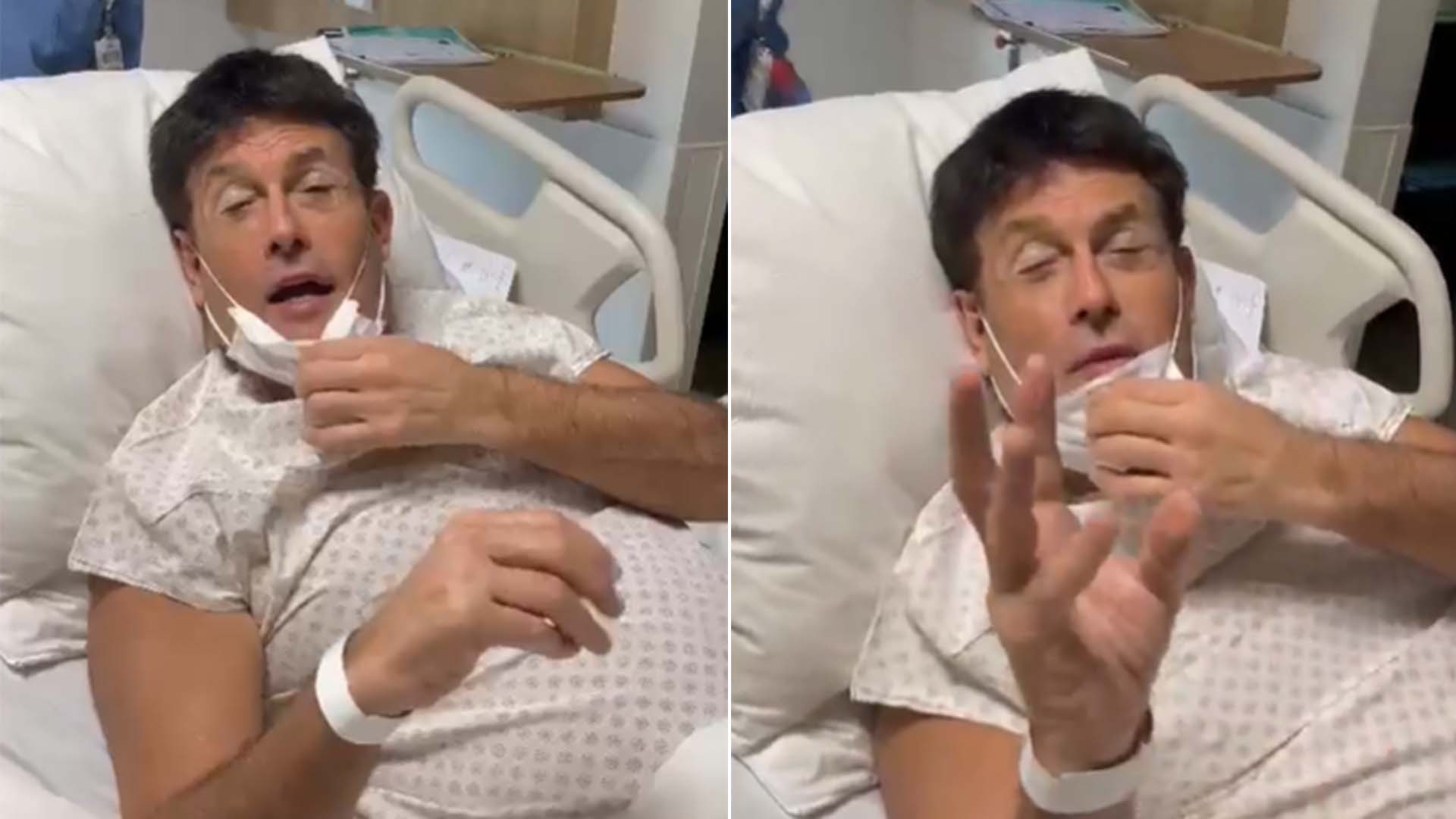 Sergio Mallandro passa por cirurgia em hospital no Rio de Janeiro