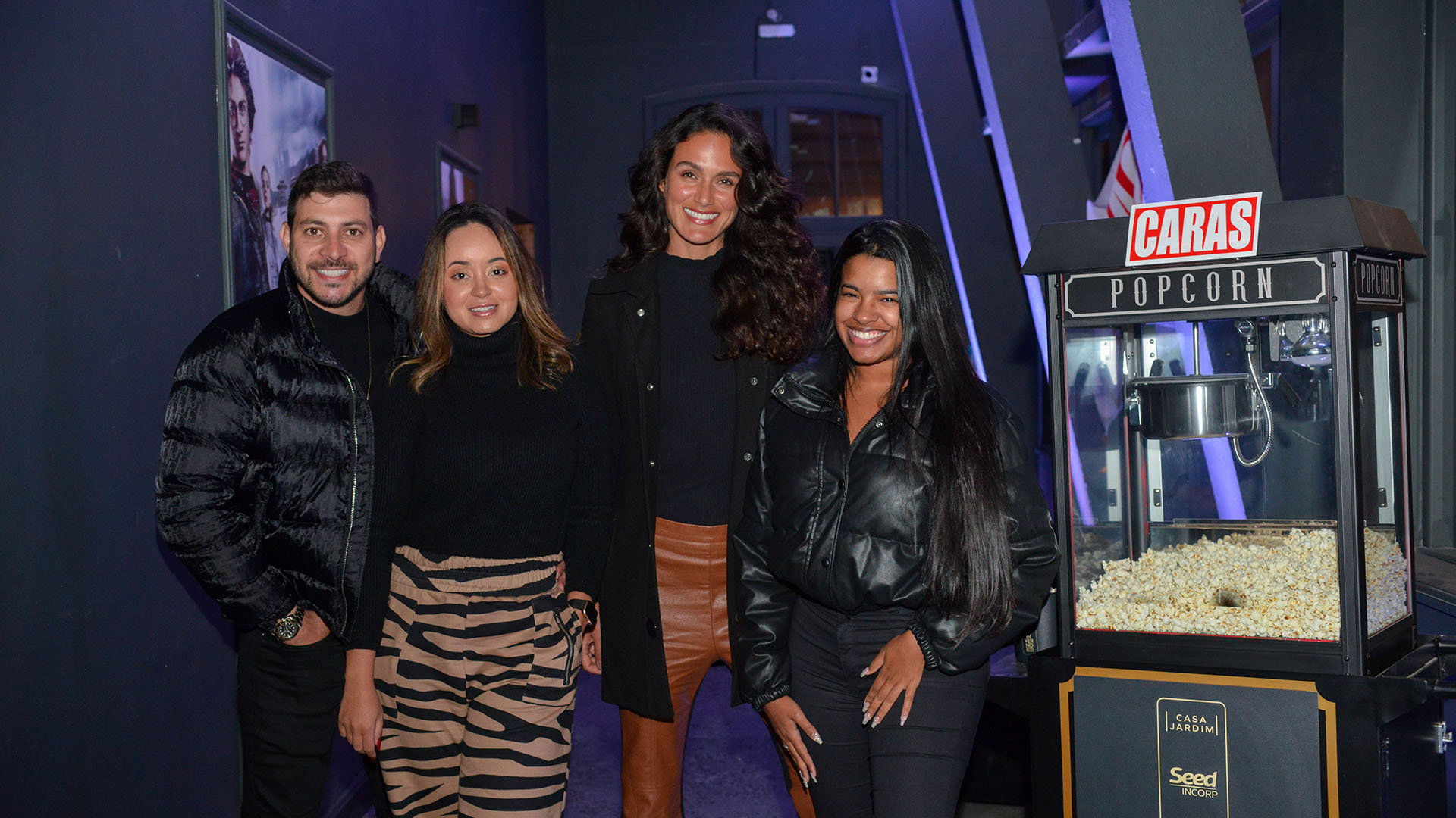 VIPS de CARAS curtem noite de cinema em elegante hotel