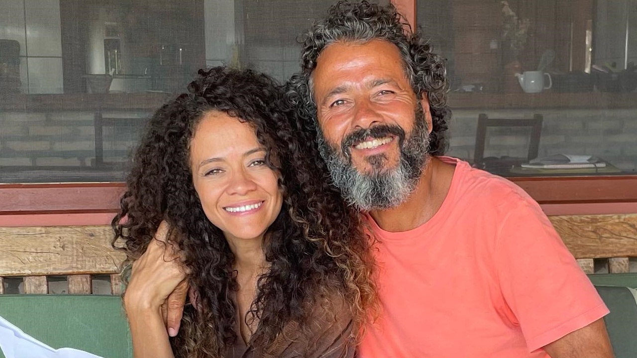 19 anos depois, Aline Borges volta a trabalhar com Marcos Palmeira: “Presente”