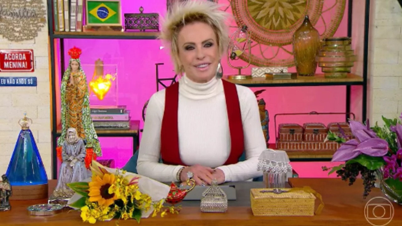 Ana Maria Braga retorna ao ‘Mais Você’ após se recuperar da covid-19
