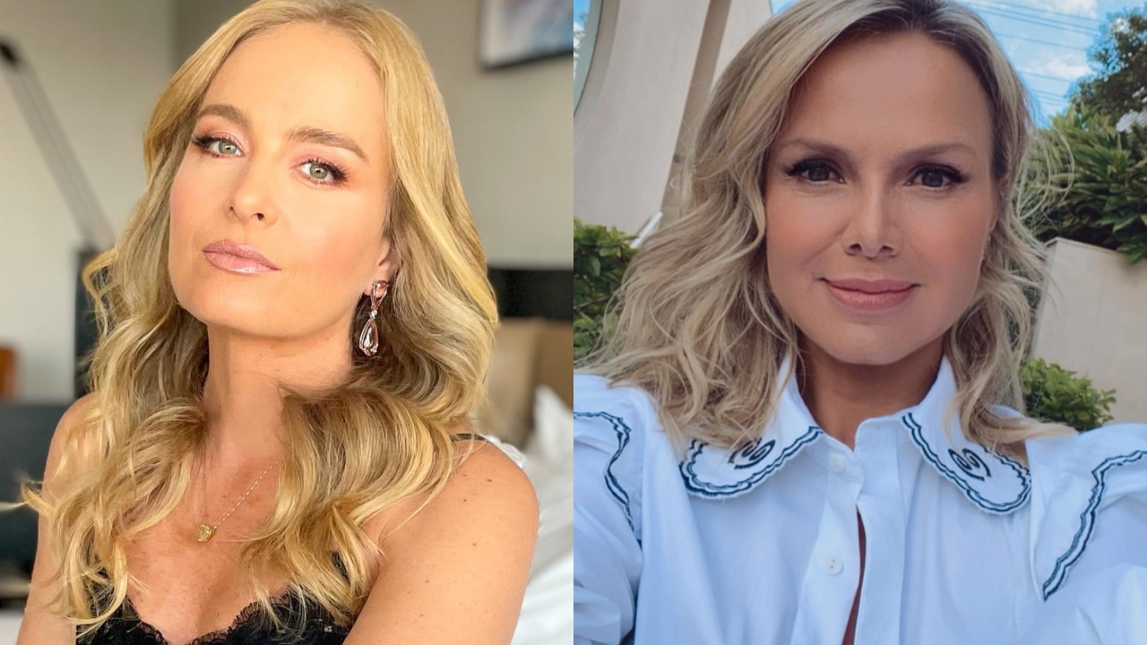 Angélica brinca ao relembrar clique antigo com Eliana: “Levei a minha gata pra andar de táxi”