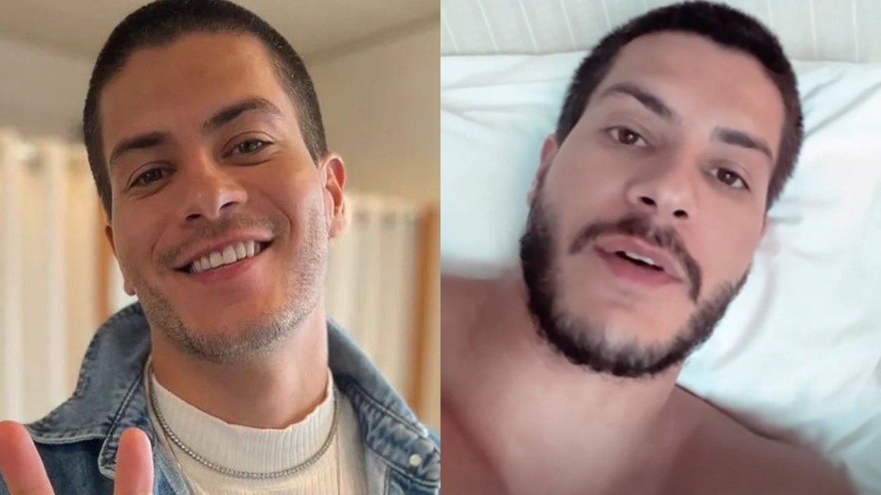 Após anunciar pausa na carreira, Arthur Aguiar atualiza fãs sobre quadro de saúde: ”Não foi fácil”