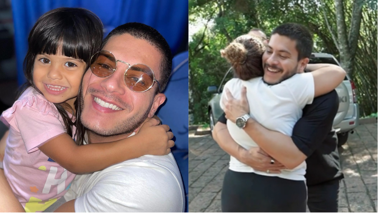Arthur Aguiar presenteia babá de sua filha com carro: ”Não é nada perto do que ela faz”