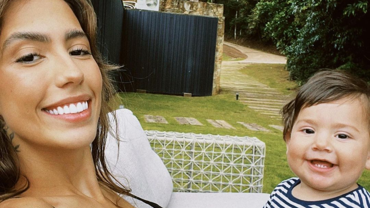Gabi Brandt arranca gargalhadas ao mostrar Henri chorando muito ao ouvir a música infantil
