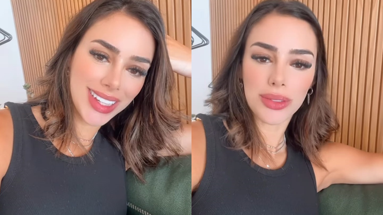 Bruna Biancardi, namorada de Neymar Jr, fala sobre susto em avião: “Um livramento”
