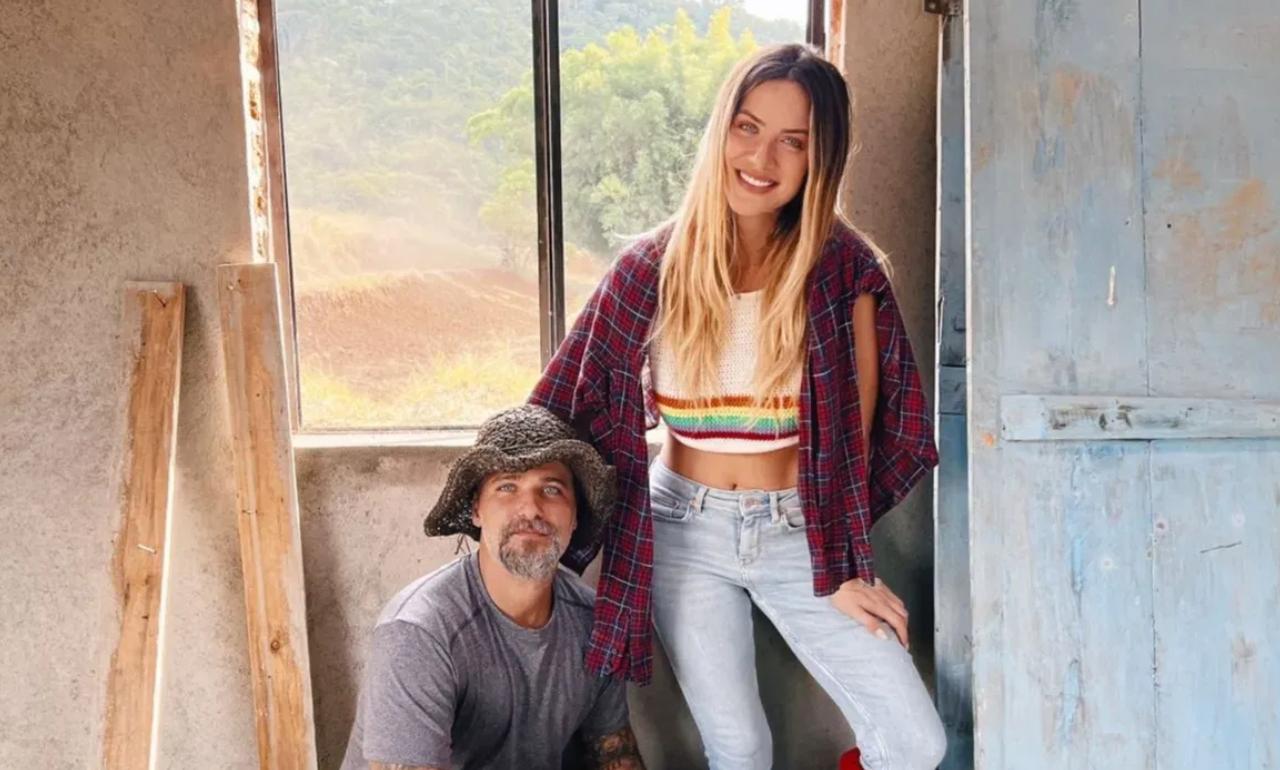 Bruno Gagliasso e Giovanna Ewbank constroem capela no rancho da família