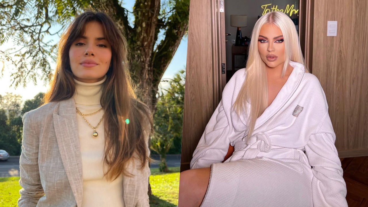 Camila Queiroz deixa web eufórica ao aparecer com as madeixas loiras: ”Luísa Sonza”