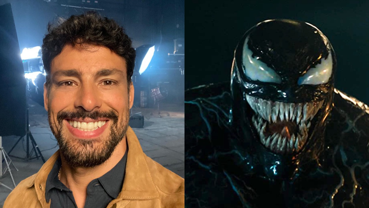 Cauã Reymond surge de ‘Venom’ e fãs brincam: ”A Marvel tá perdendo”