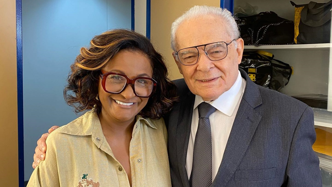 Claudia Di Moura celebra parceria com Othon Bastos em ‘Cara e Coragem’: “Uma lenda”