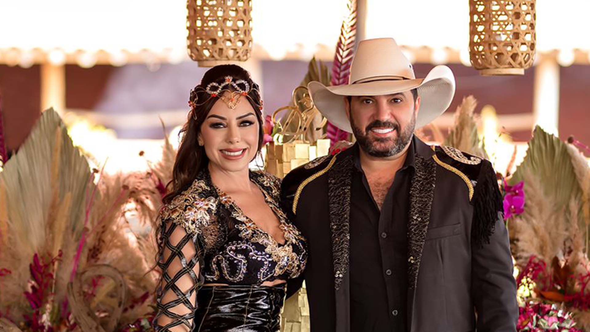 Esposa do sertanejo Edson faz festa luxuosa no seu aniversário de 40 anos