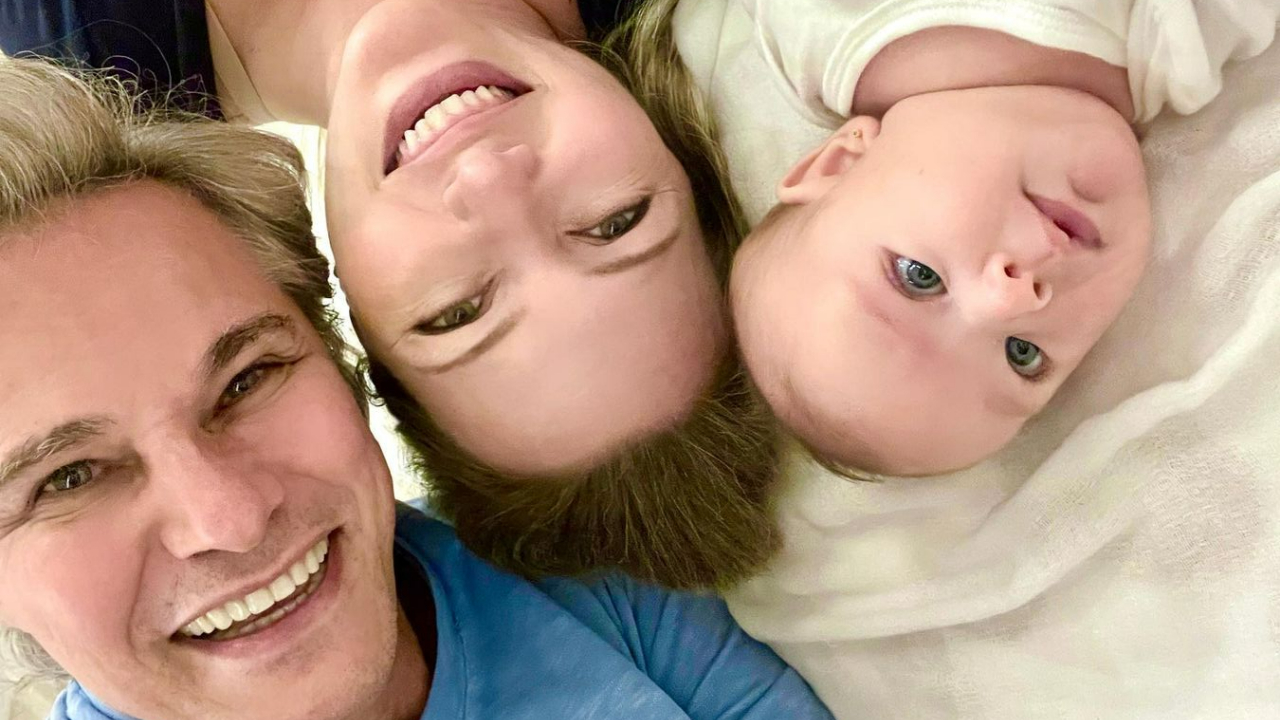 Edson Celulari compartilhar vídeo se divertindo ao lado de sua família
