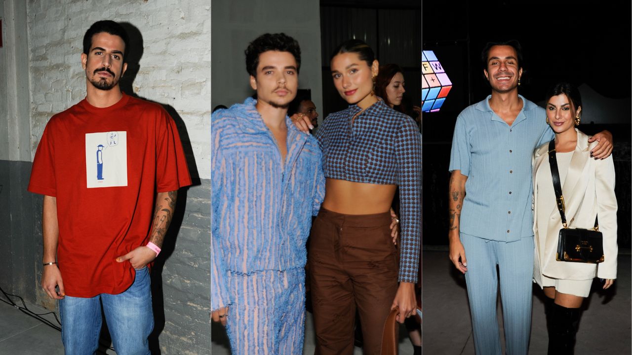 Famosos marcam presença no segundo dia de SPFW