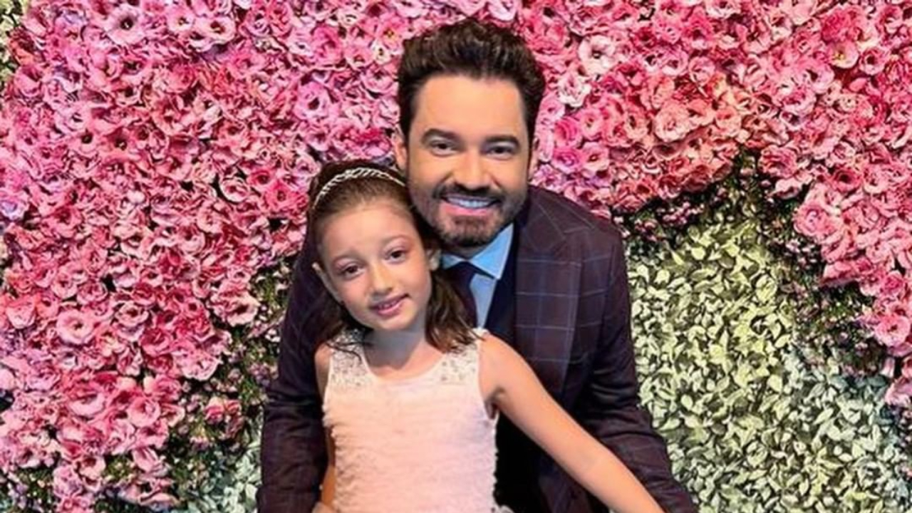 Fernando Zor comemora 8 anos de sua caçula, Alice: ”Você mudou minha vida”