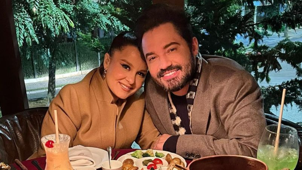 Fernando flagra Maiara dormindo durante chamada de vídeo e rasga elogios para a amada