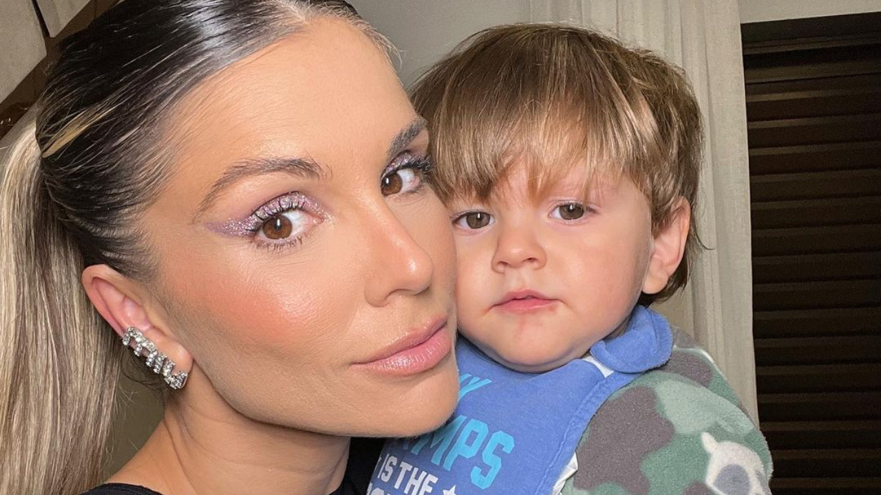 Flávia Viana arranca risadas ao contar como o filho reage quando ela tem que sair para algum evento