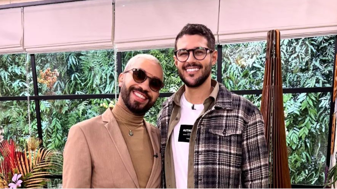 Gil do Vigor posa com Rodrigo Mussi e recorda mensagem do ex-BBB antes do acidente: ”A vida é curta!”