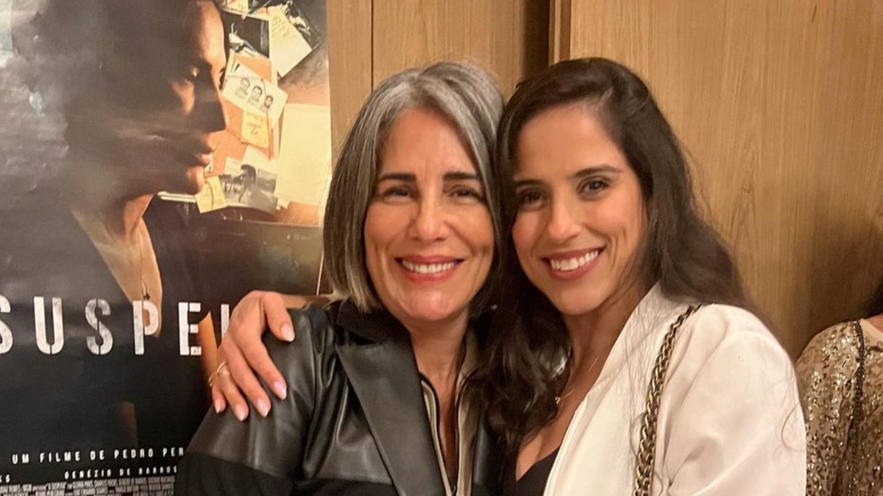 Camilla Camargo tieta Gloria Pires em première de filme: ”Não aguentei e chorei”