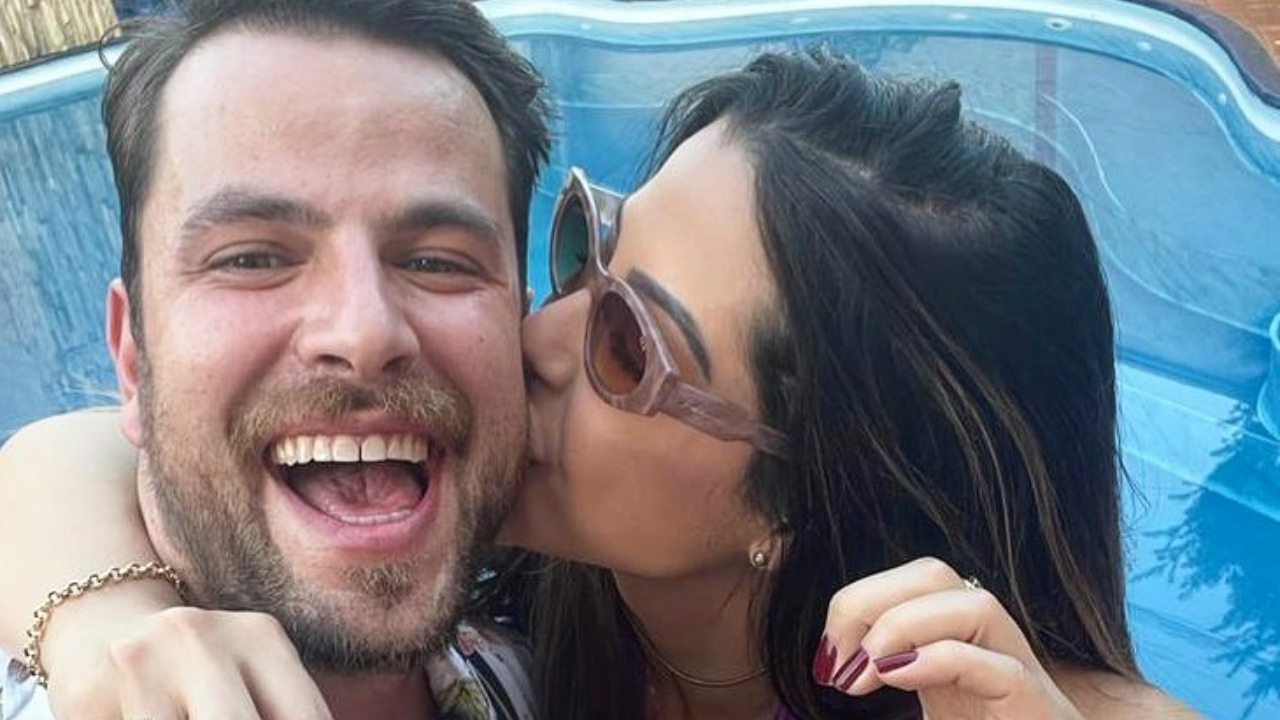 Laís Caldas e Gustavo Marsengo surgem fazendo coreografia juntinhos e fãs reagem: ”Nosso casal com a dancinha de milhões”