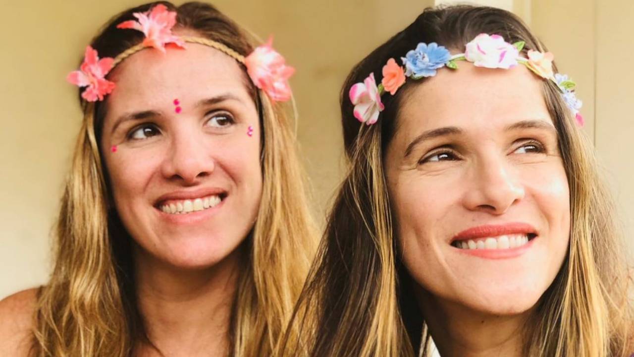 Ingrid Guimarães comemora aniversário da irmã: “Minha gêmea de rosto e de alma”